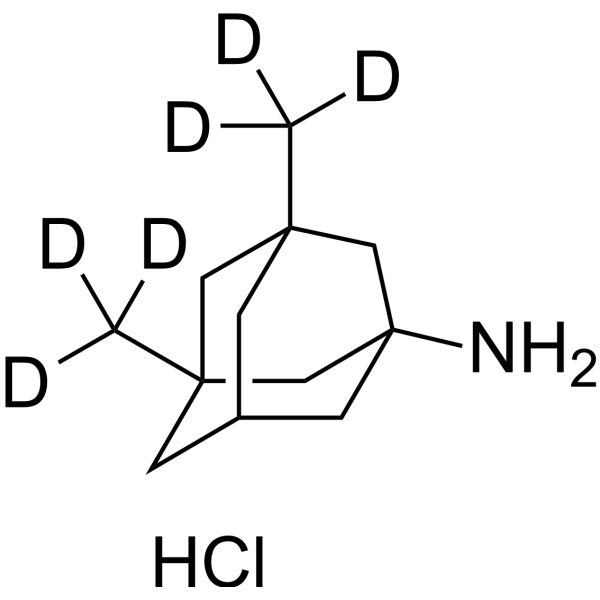 Memantine-d6 hydrochloride (memantine d6 hydrochloride (hydrochloride)) 1189713-18-5